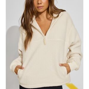 Alfenix Cream Sherpa Jacket